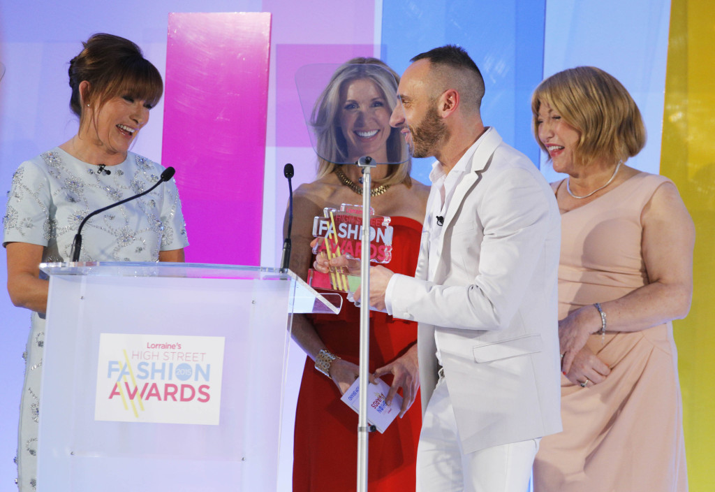 Lorraine's High Street Fashion Awards Tuesday 19th May 2015 - Best Premium Brand - Ted Baker © ITV  For more information please contact Peter Gray  0207 157 3046 peter.gray@itv.com