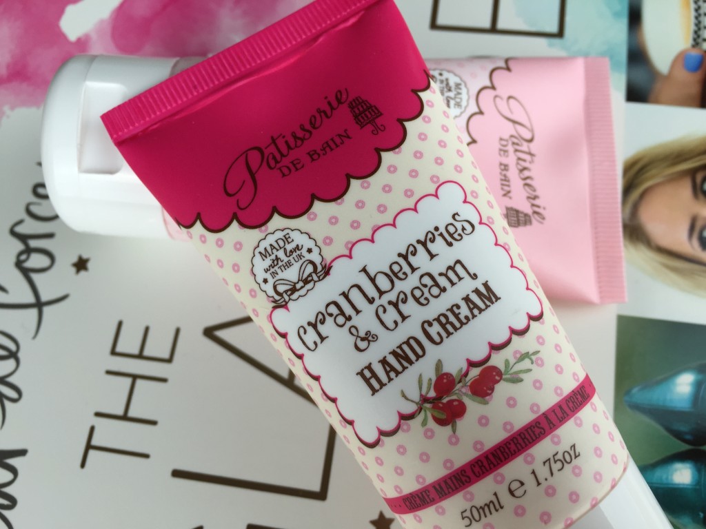 Patisserie de Bain Cranberries & Cream Hand Cream