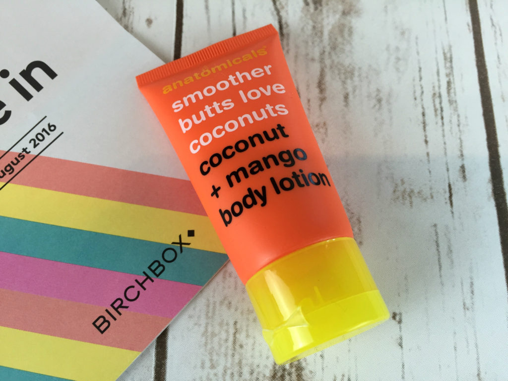 Anatomicals Smoother Butts Love Coconuts Coconut + Mango Body Lotion