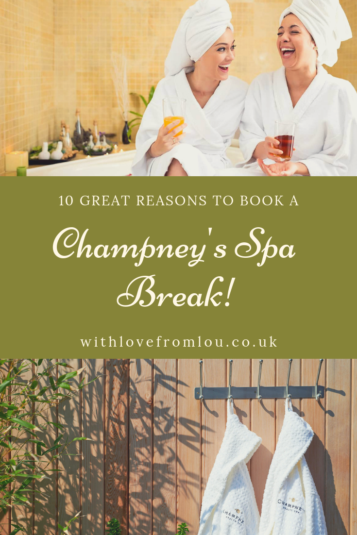 10 Great Reasons To Book a Champney's Spa Break Today!