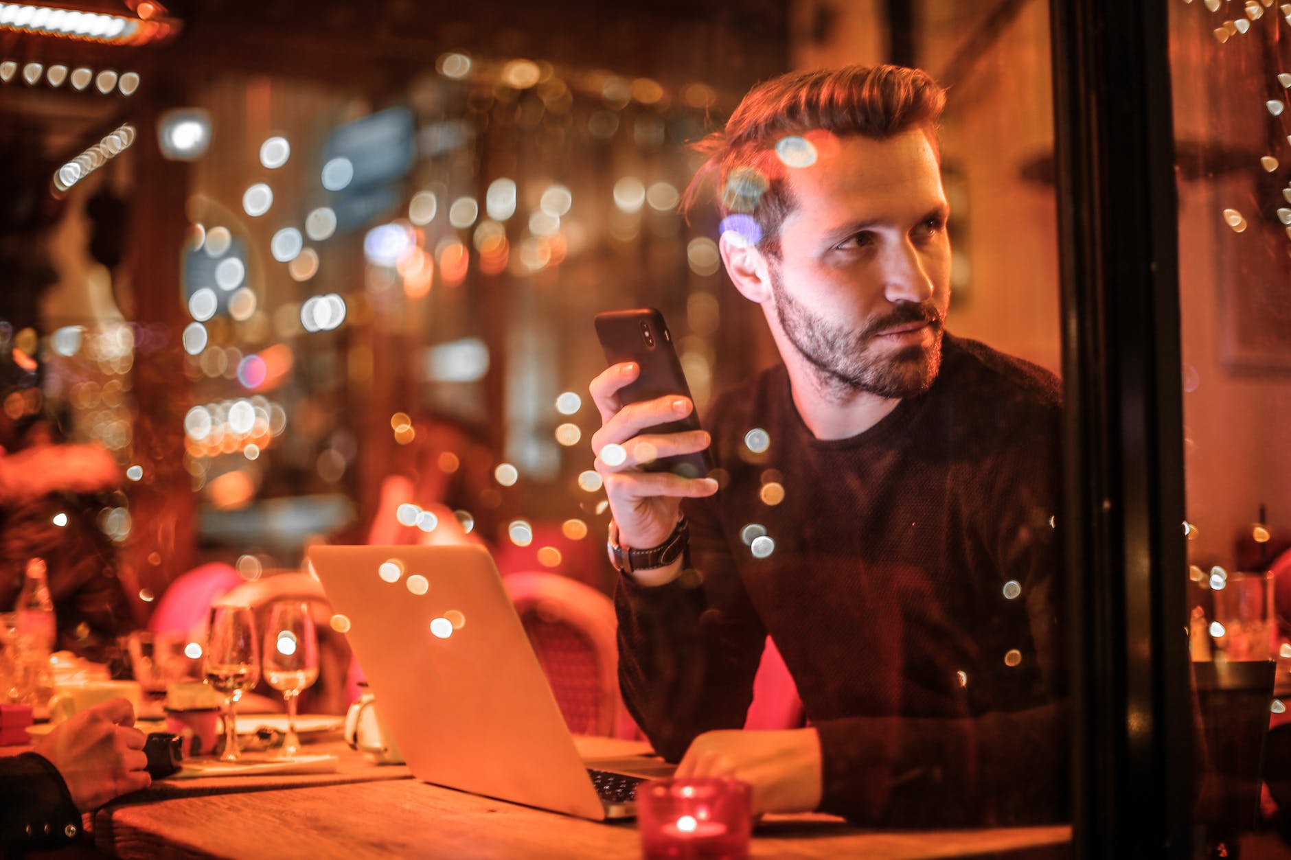 Man on phone starting a PPI claim