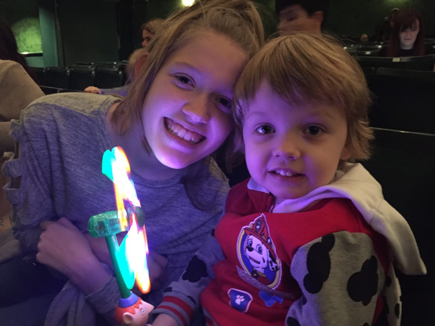 Stacey & Oscar at the theatre