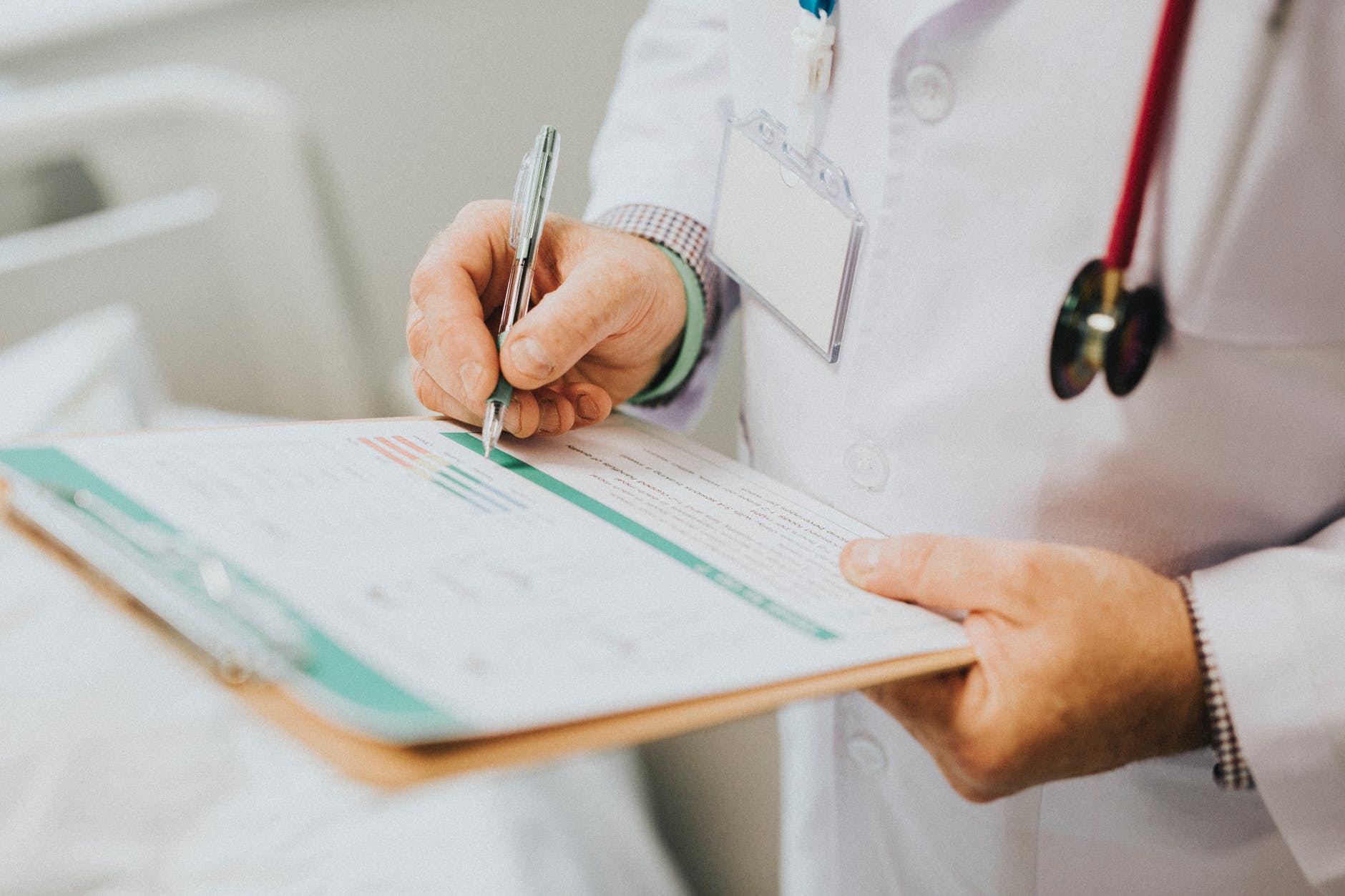 Doctor diagnosing Carpal Tunnel Syndrome