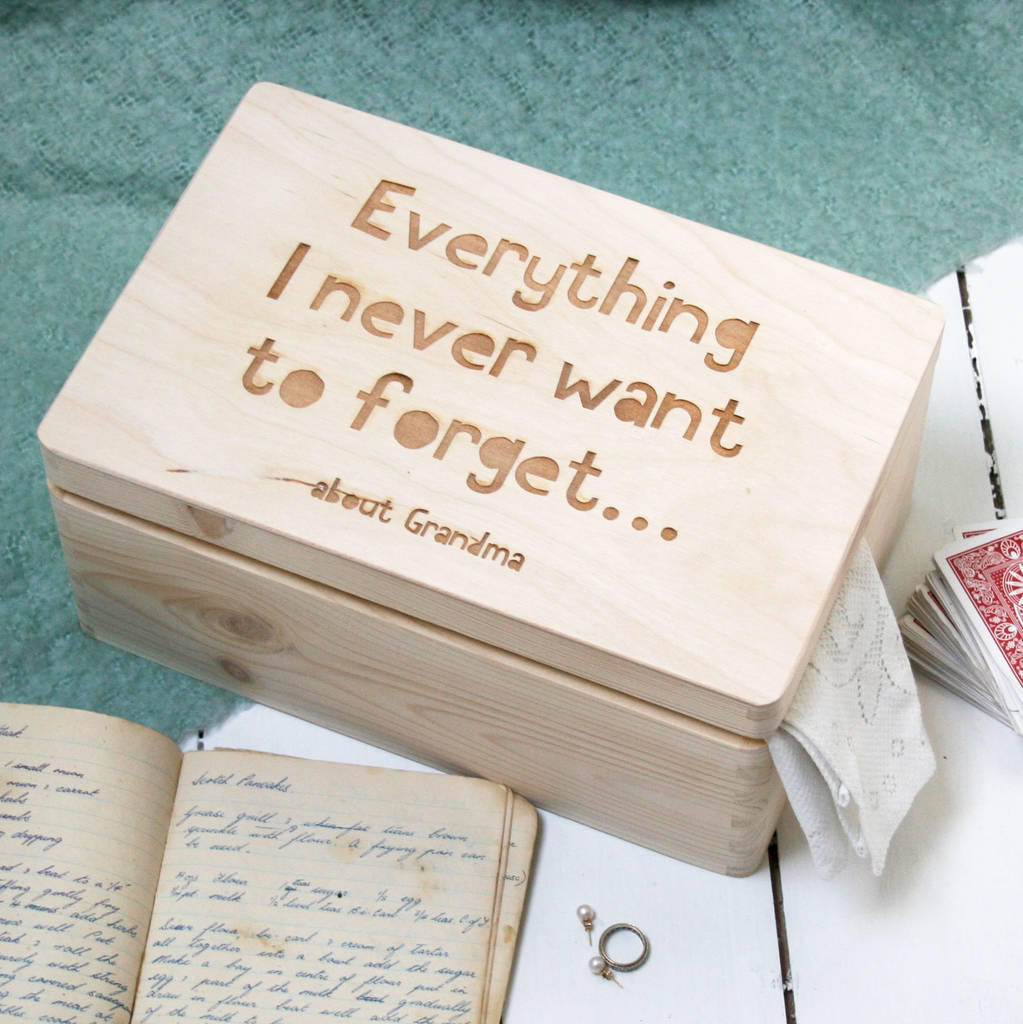Memory Collection Boxes Ways to Treasure your Family’s Memories - With love from Lou