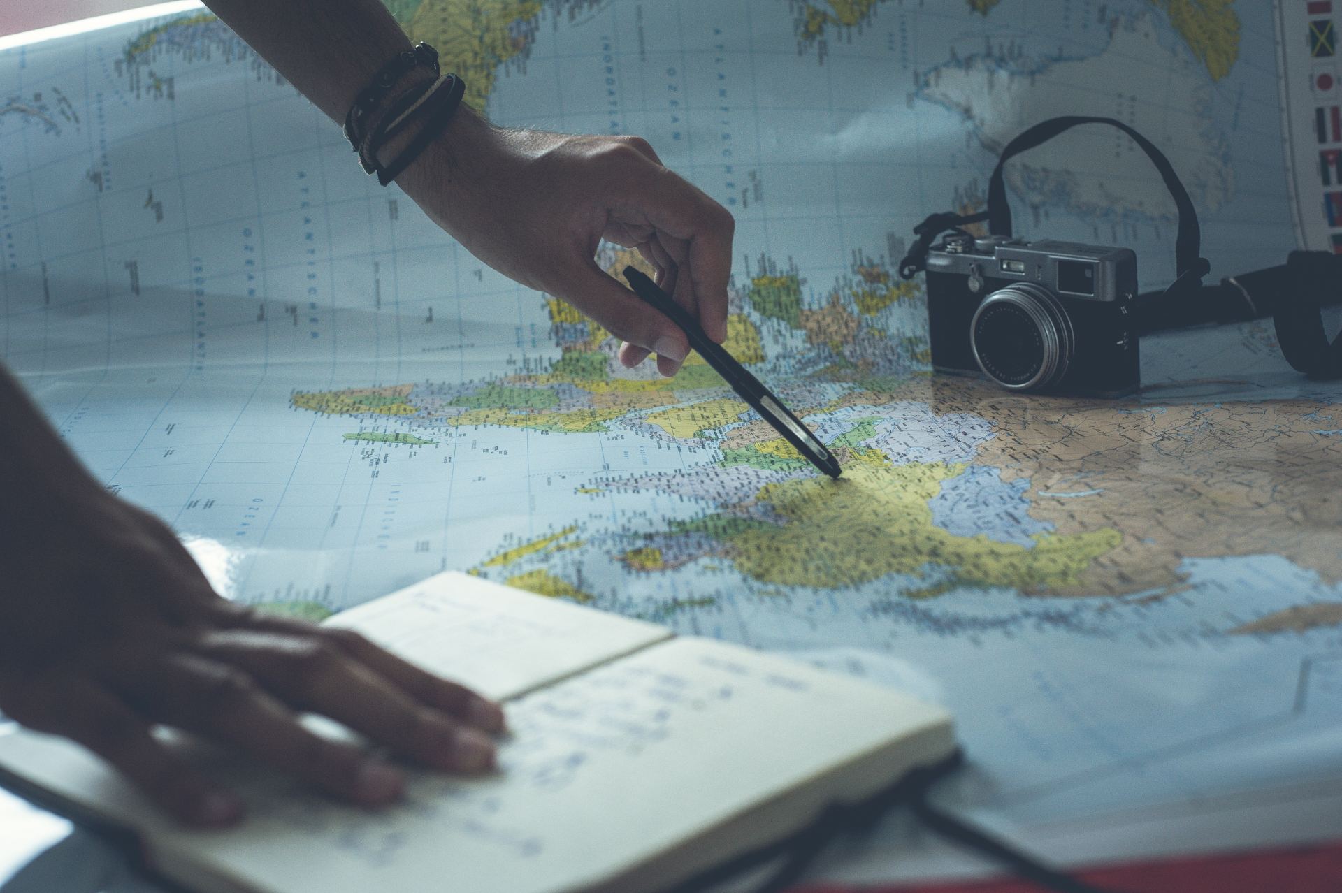 Map of the world