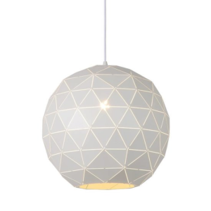 Stunning white light fixture